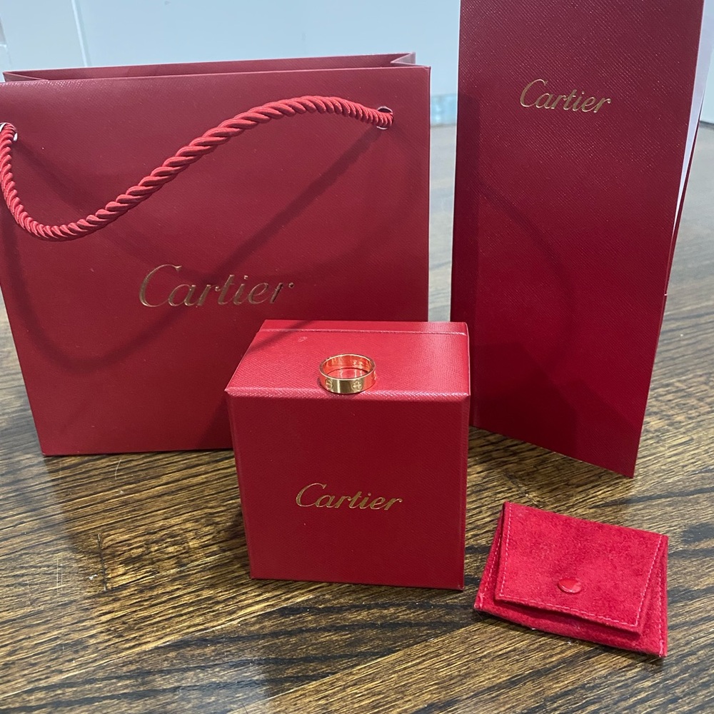 Cartier love ring 💍